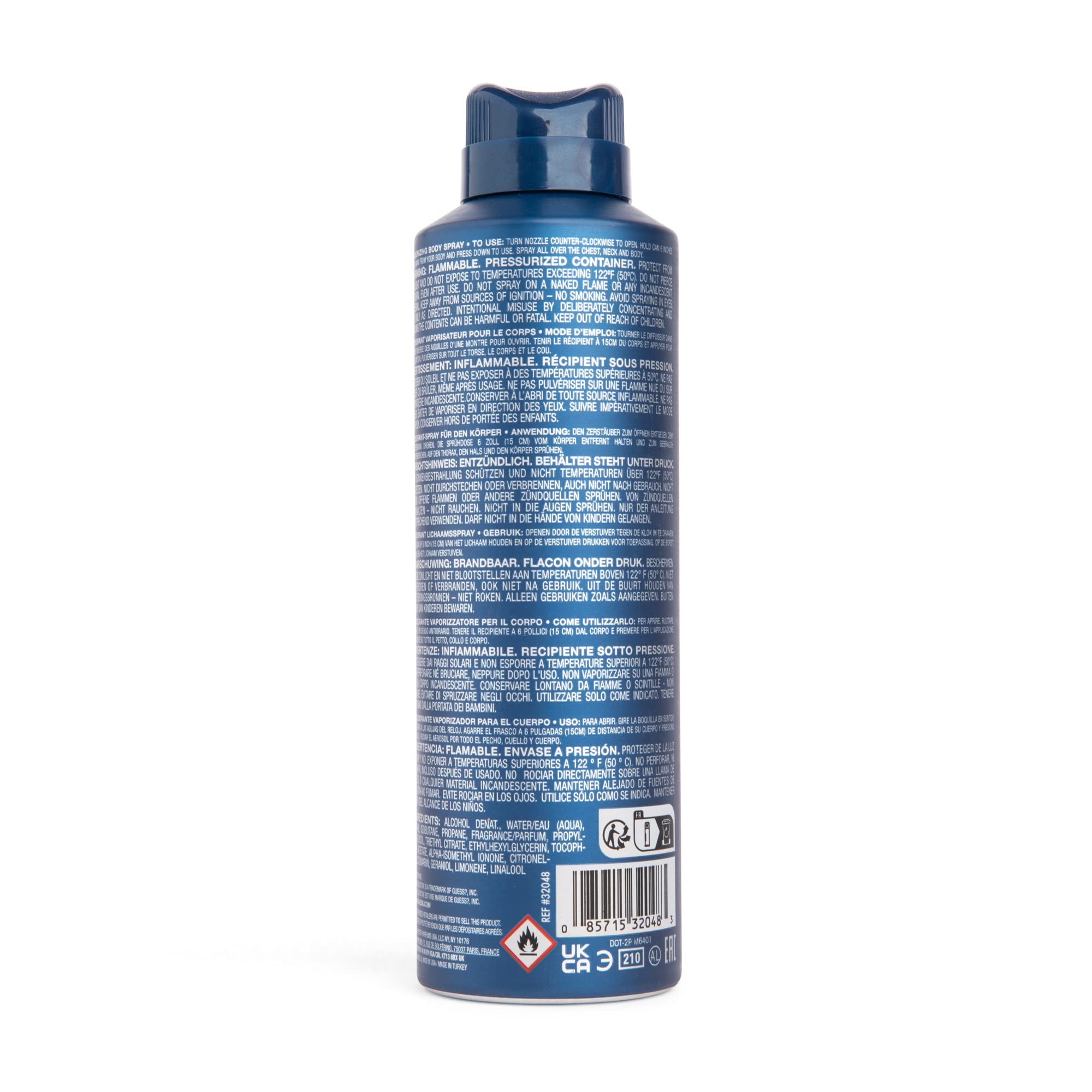 Foto 7 pulgar | Spray Corporal Guess Guess Seductive Homme Blue Men, 177 Ml - Venta Internacional.
