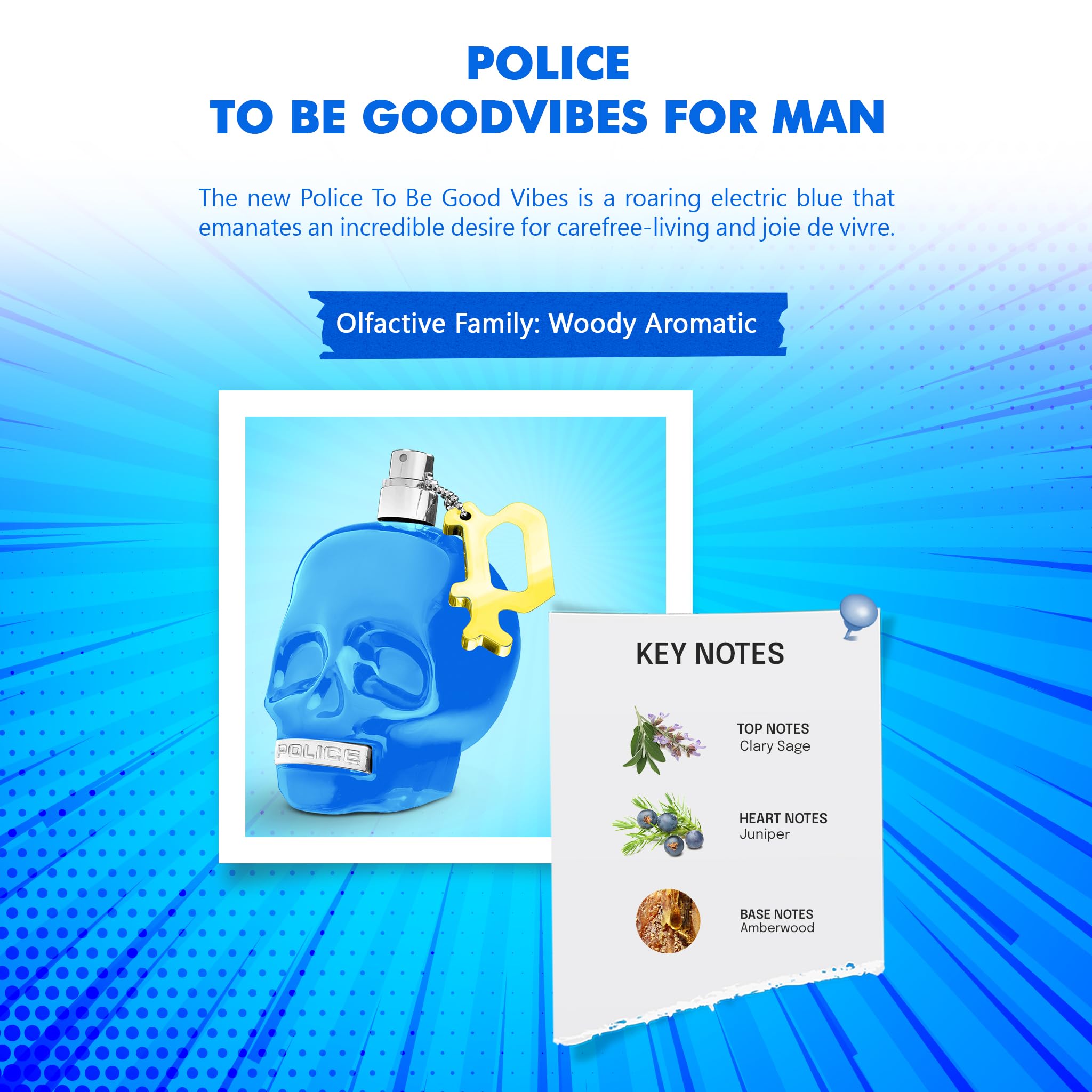 Foto 5 pulgar | Perfume Police To Be Good Vibes Eau De Toilette Para Hombre, 125 Ml - Venta Internacional.