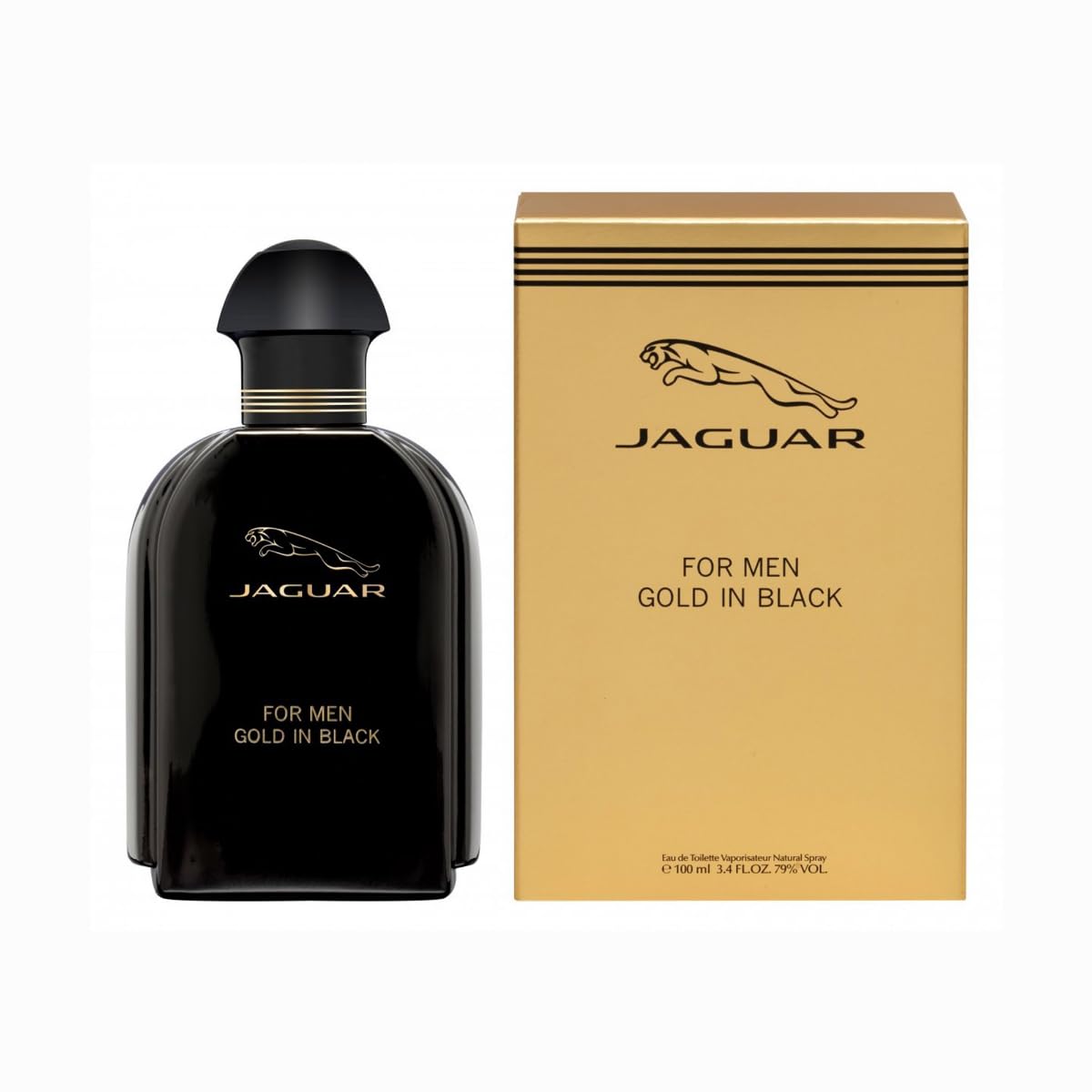 Foto 2 | Perfume Jaguar Gold In Black Eau De Toilette, 100 Ml, Para Hombre - Venta Internacional.