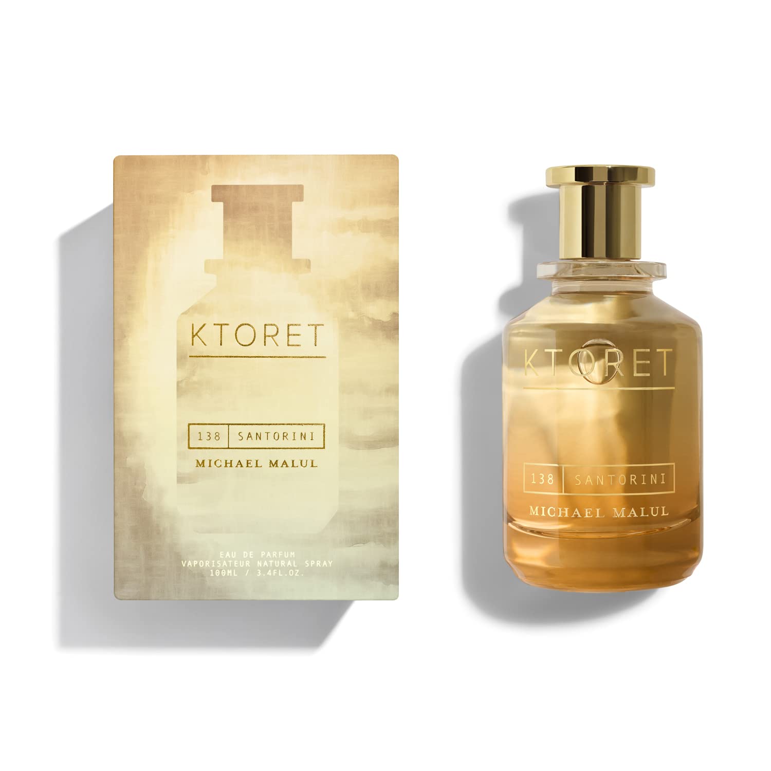 Foto 3 pulgar | Perfume Michael Malul Ktoret 138 Santorini Eau De Parfum 100 Ml - Venta Internacional.