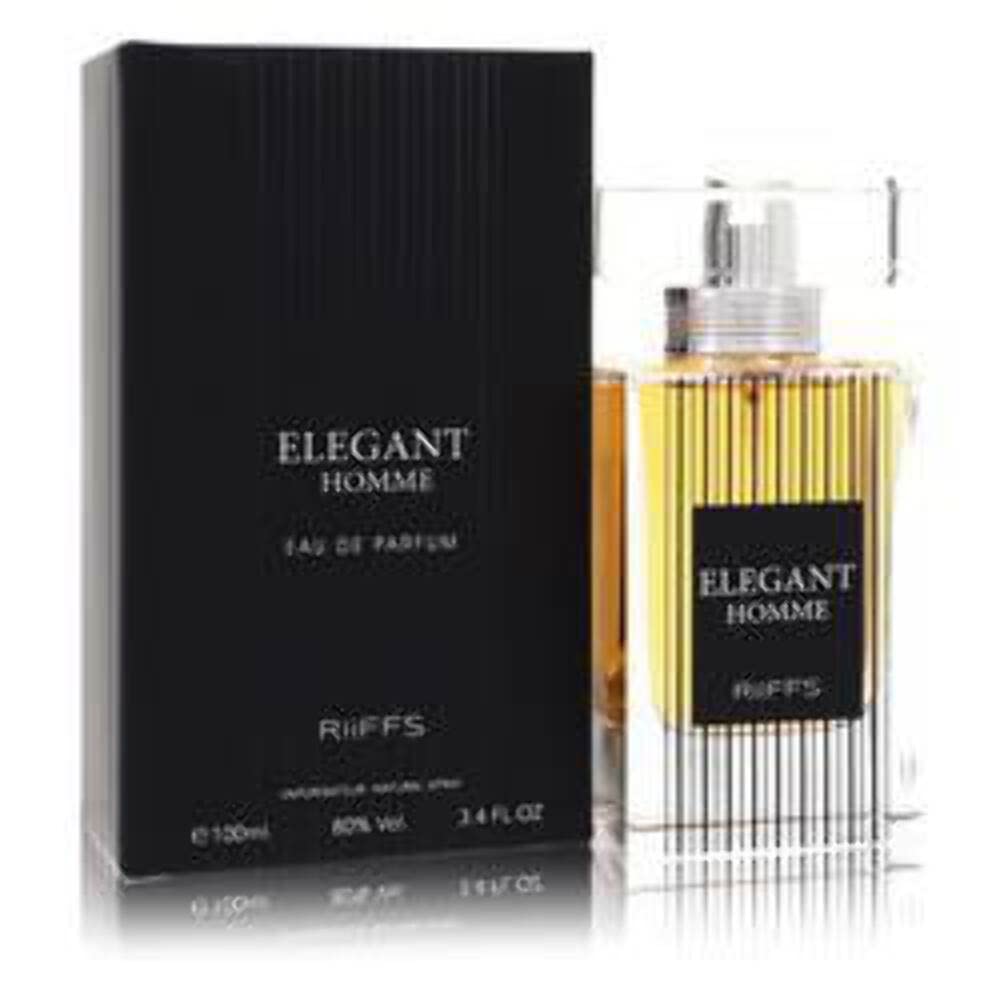 Perfume Riffs Elegant Homme Eau De Parfum Para Hombre, 100 Ml - Venta Internacional.