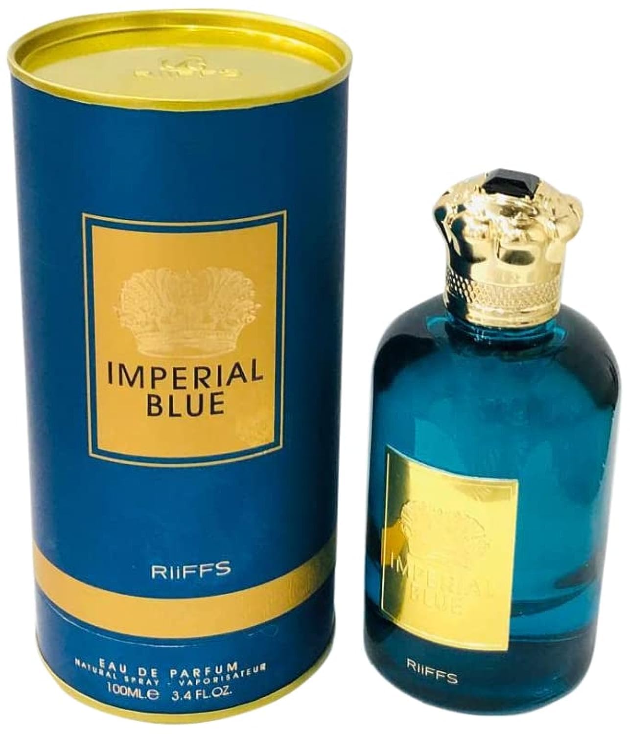 Perfume Riiffs Imperial Blue Eau De Parfum Para Hombre, 100 Ml - Venta Internacional.