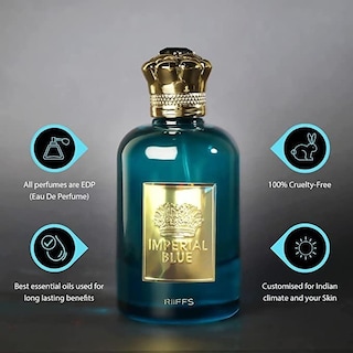 Foto 5 | Perfume Riiffs Imperial Blue Eau De Parfum Para Hombre, 100 Ml - Venta Internacional.