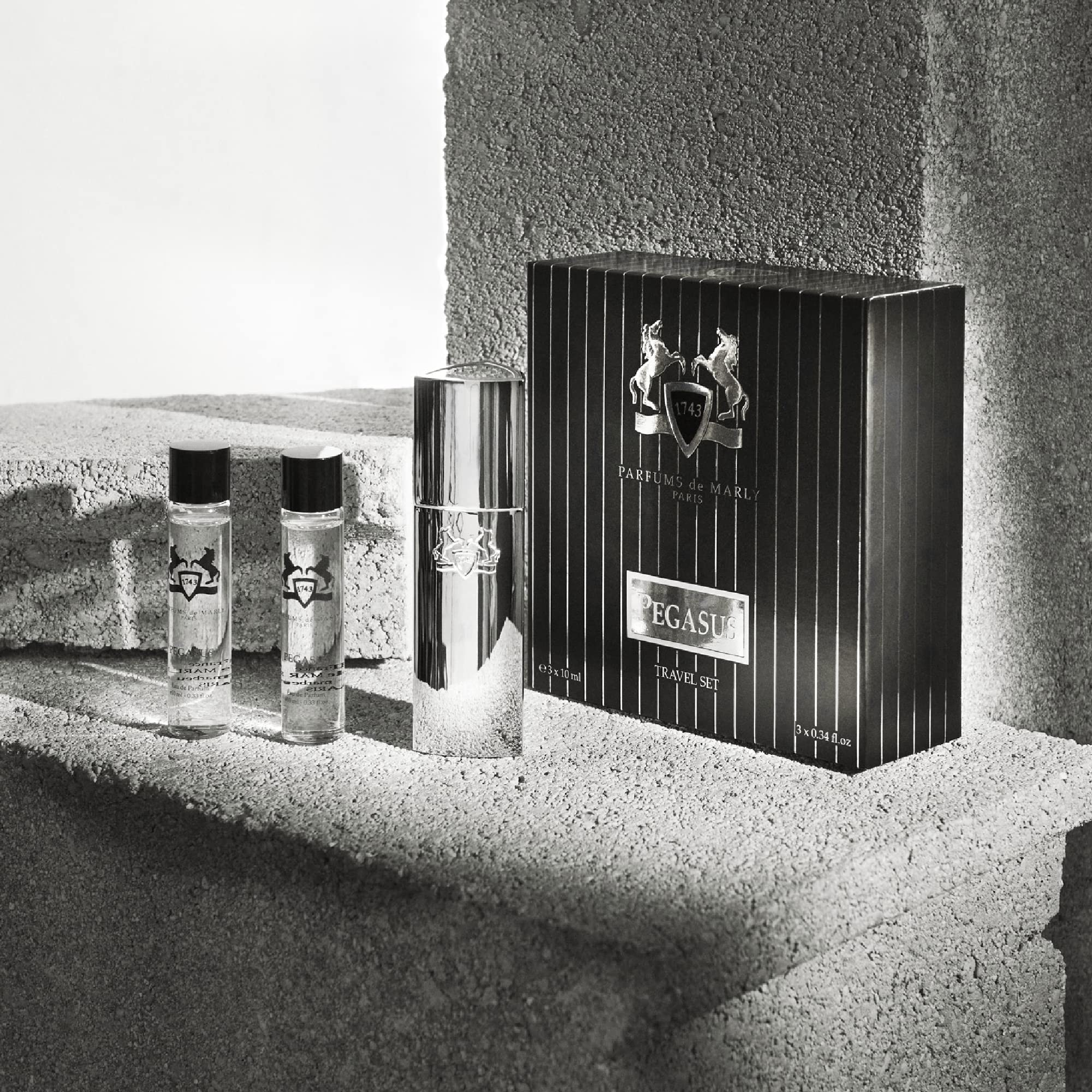 Foto 4 | Set De Viaje Pegasus Perfums De Marly Para Hombre, 3 Unidades De 10 Ml - Venta Internacional.