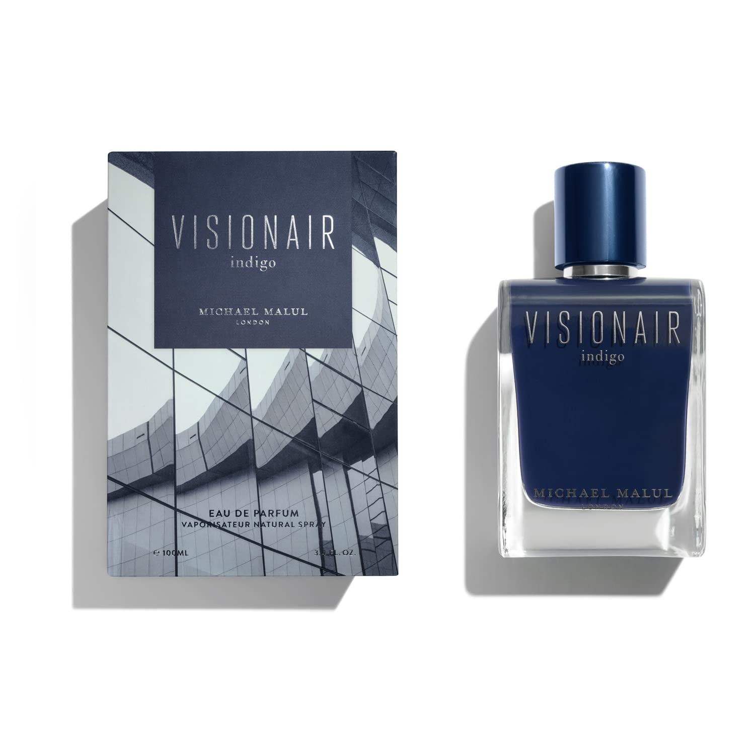 Foto 3 pulgar | Perfume Michael Malul Visionair Indigo Eau De Parfum 100 Ml - Venta Internacional.