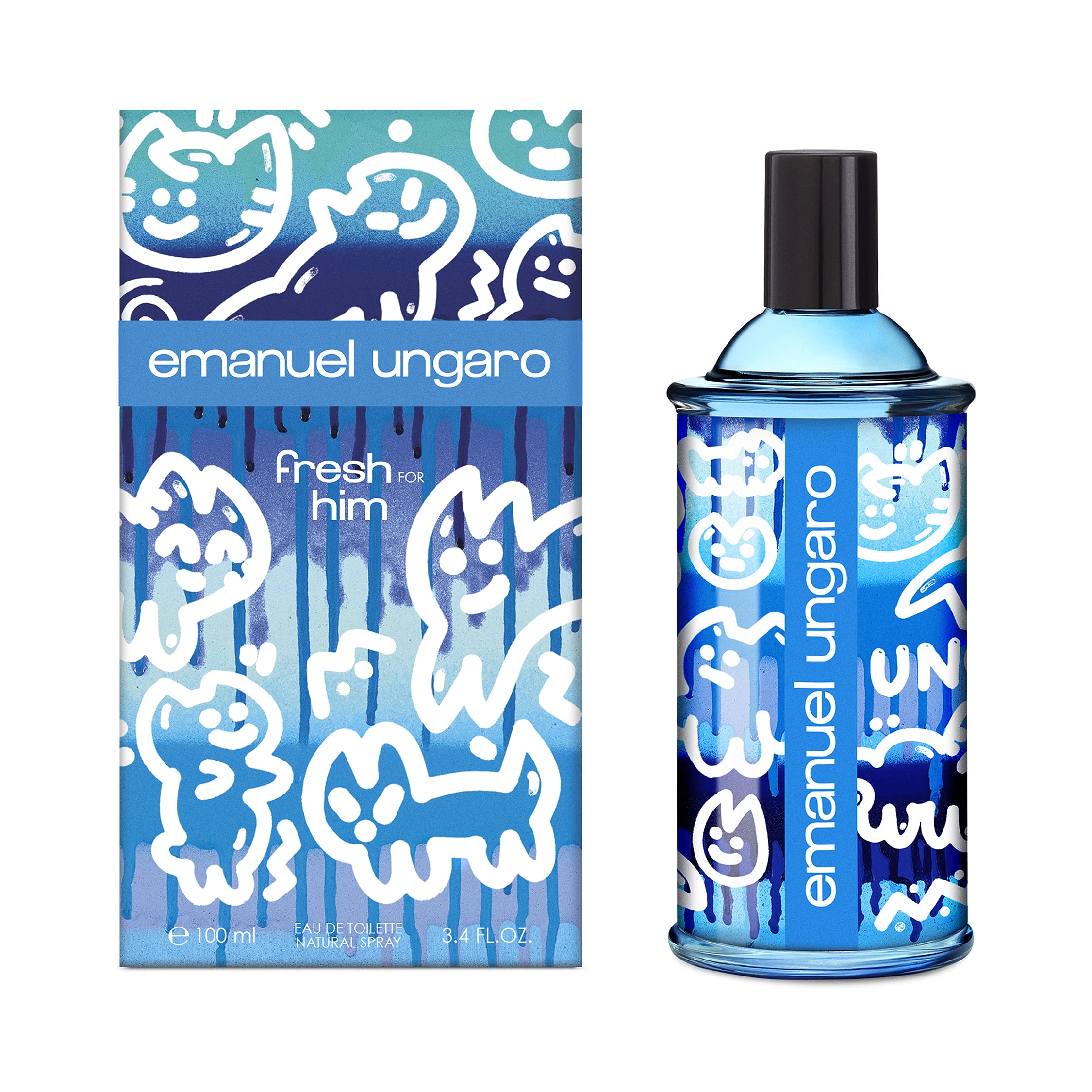 Foto 3 pulgar | Perfume Emanuel Ungaro Fresh For Him Edt 100 Ml Para Hombre - Venta Internacional.