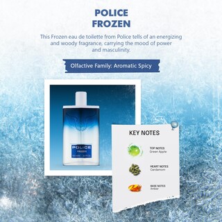 Foto 5 | Perfume Police Frozen Eau De Toilette 100 Ml Para Hombre - Venta Internacional.