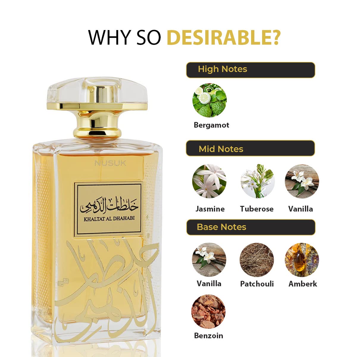 Foto 4 pulgar | Perfume Nusuk Khaltat Al Dhahabi Velvet Musk, 125 Ml - Venta Internacional.