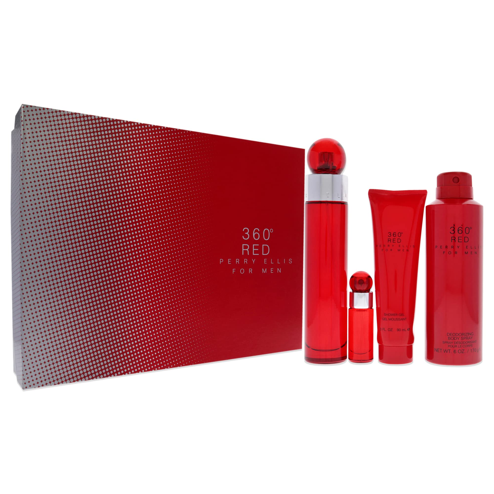 Foto 4 pulgar | Set De Regalo Perry Ellis 360 Red Edt Spray 100 Ml - Venta Internacional.