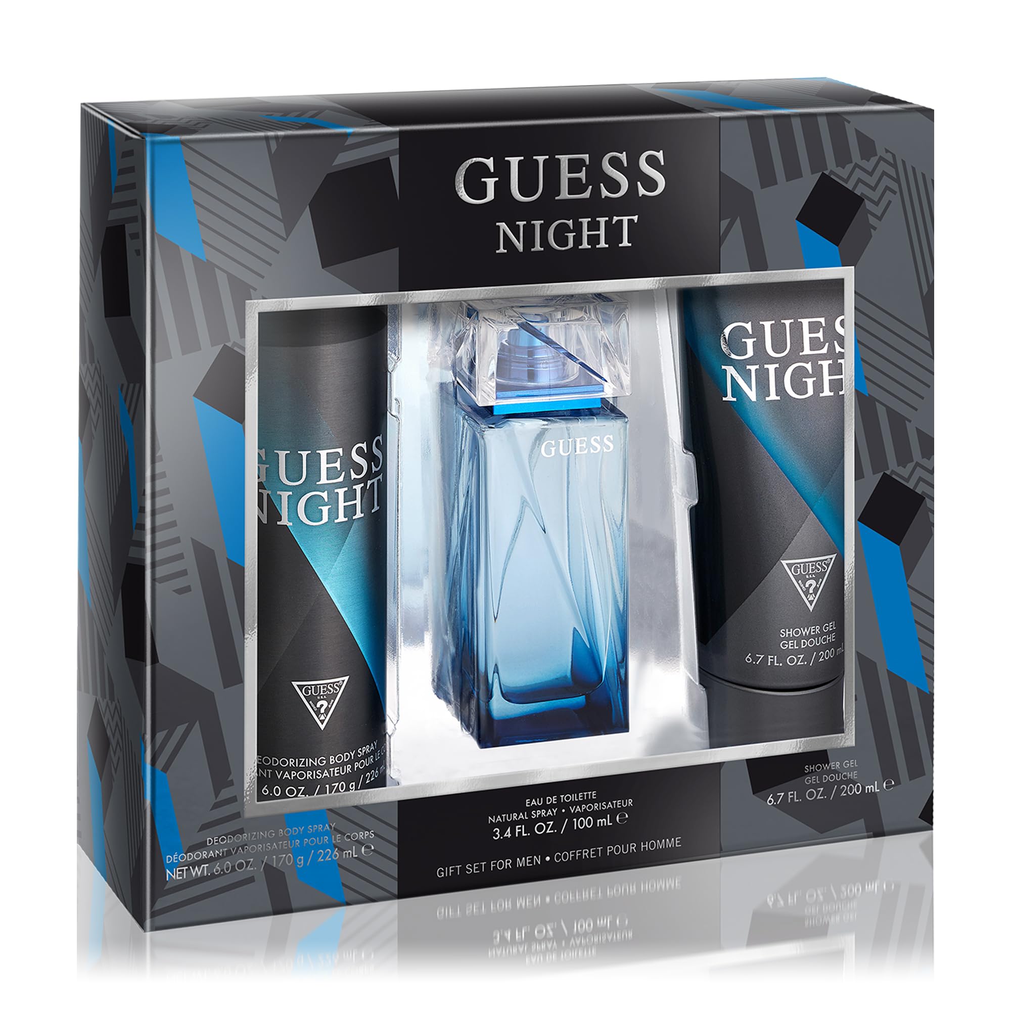 Perfume Guess Night Men Eau De Toilette 100 Ml Con Desodorante - Venta Internacional.