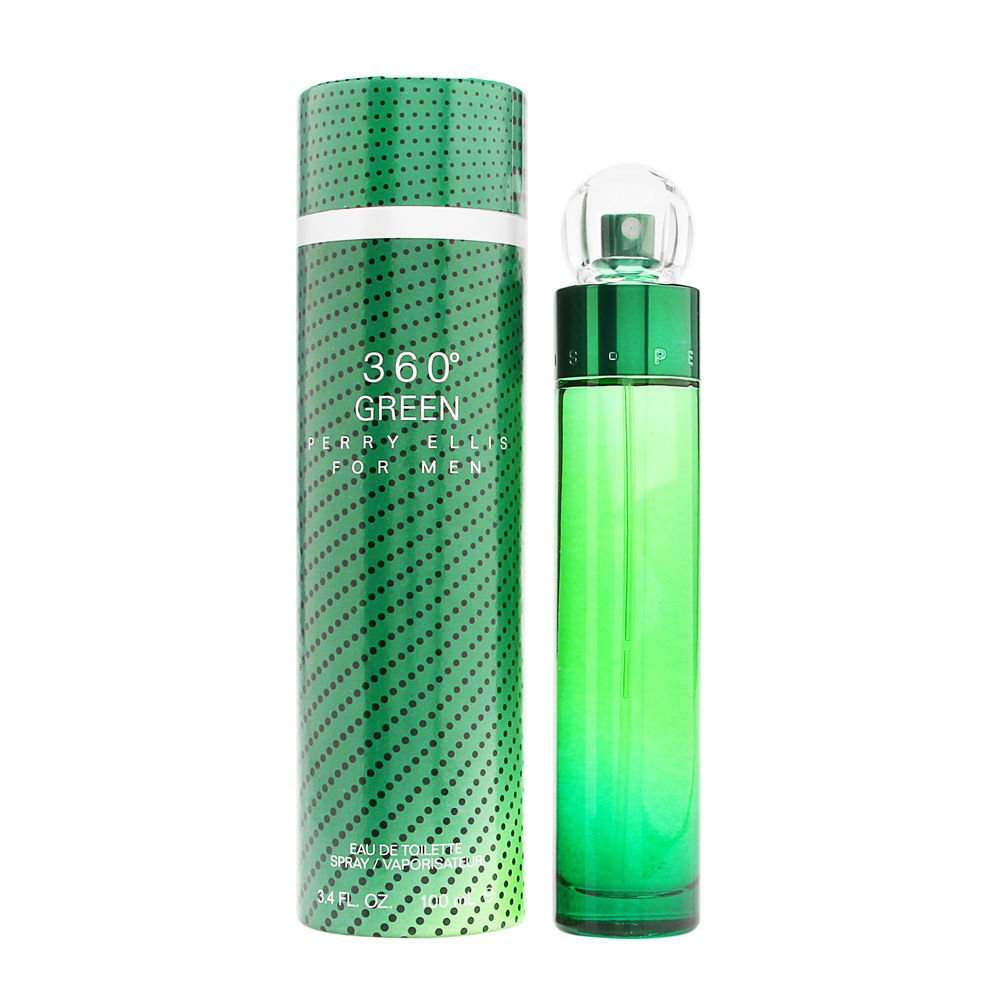 Perfume Perry Ellis 360 Green Para Hombre Eau De Toilette, 100 Ml - Venta Internacional.
