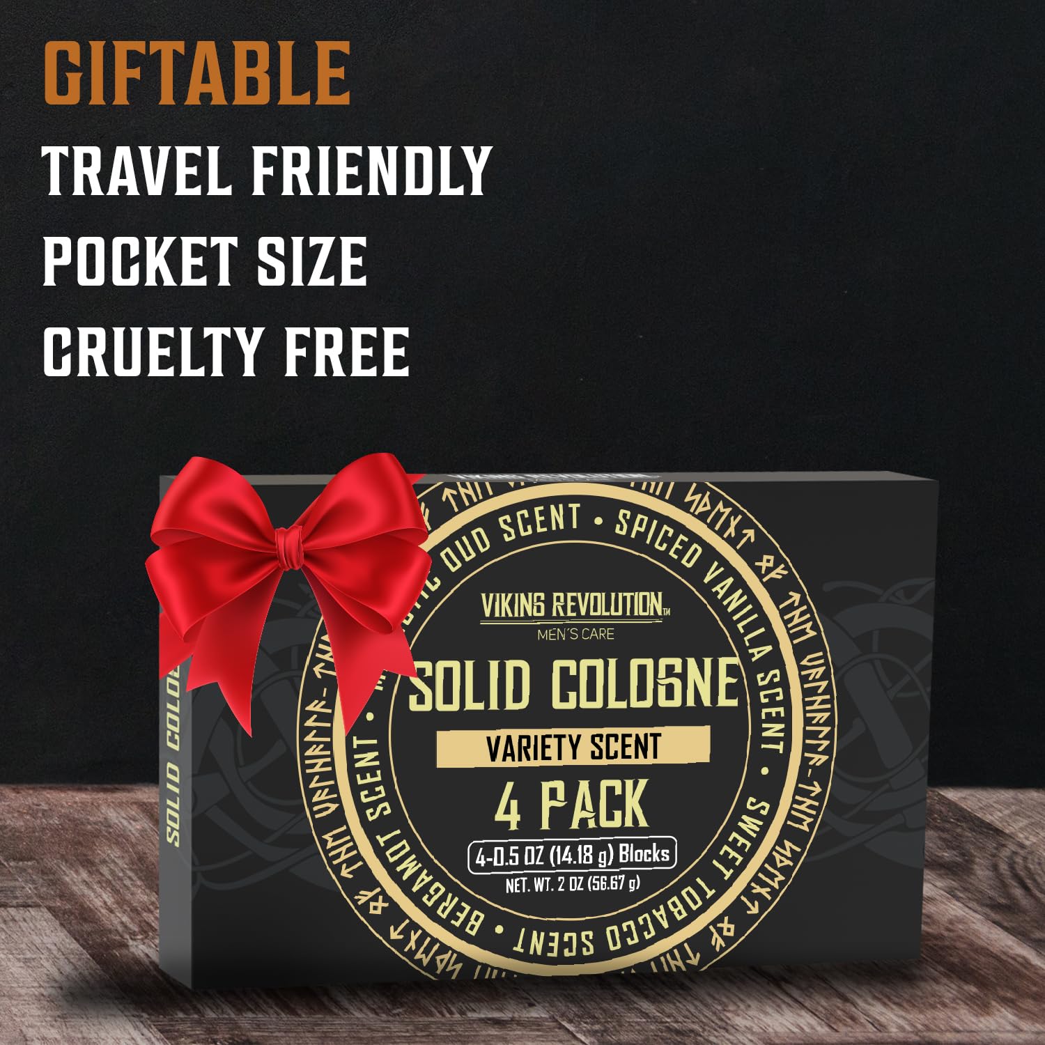 Foto 7 pulgar | Colonia Sólida Viking Revolution, Paquete De 4 Unidades Para Hombre, 15 Ml - Venta Internacional.