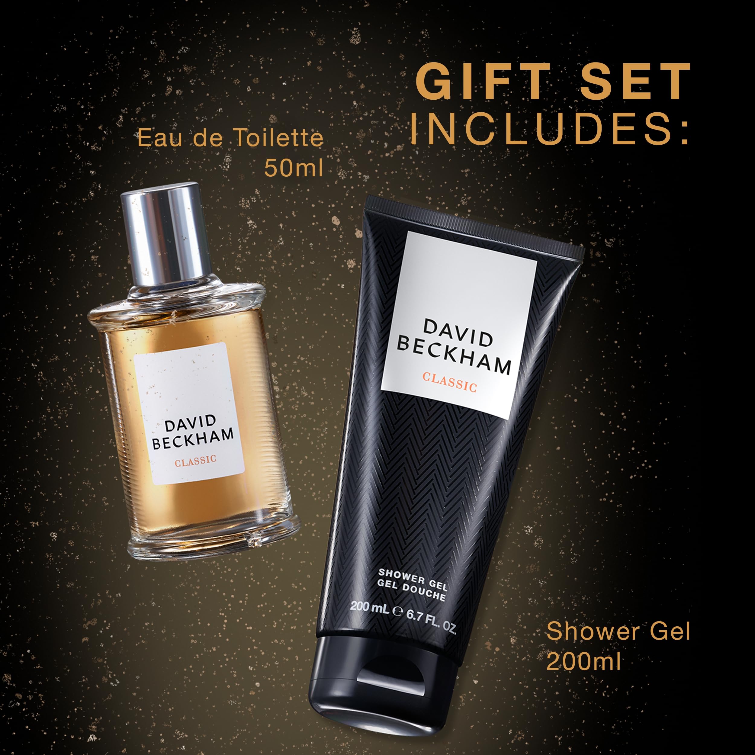 Foto 3 | Perfume David Beckham Classic Eau De Toilette 50 ml + Gel de Ducha 200 ml - Venta Internacional