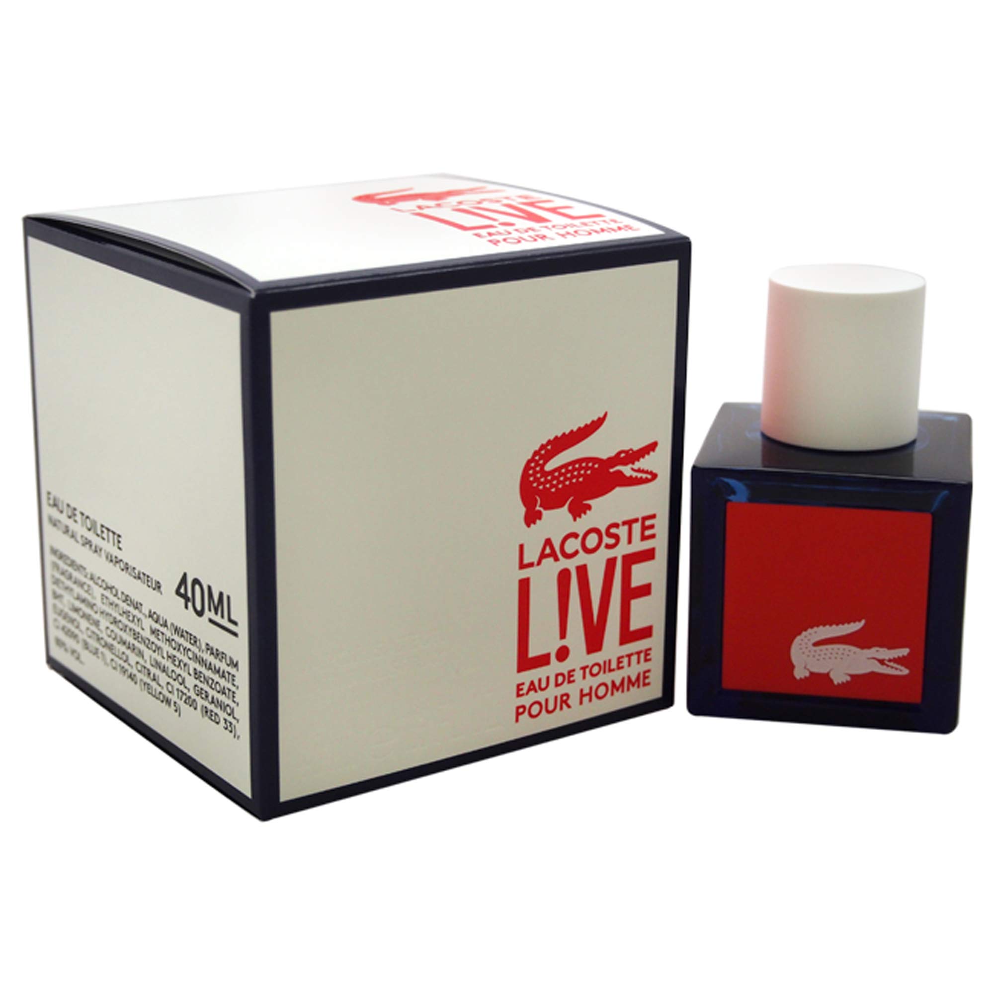 Perfume Lacoste L! Eau De Toilette Ve De 40 Ml Para Hombre - Venta Internacional.