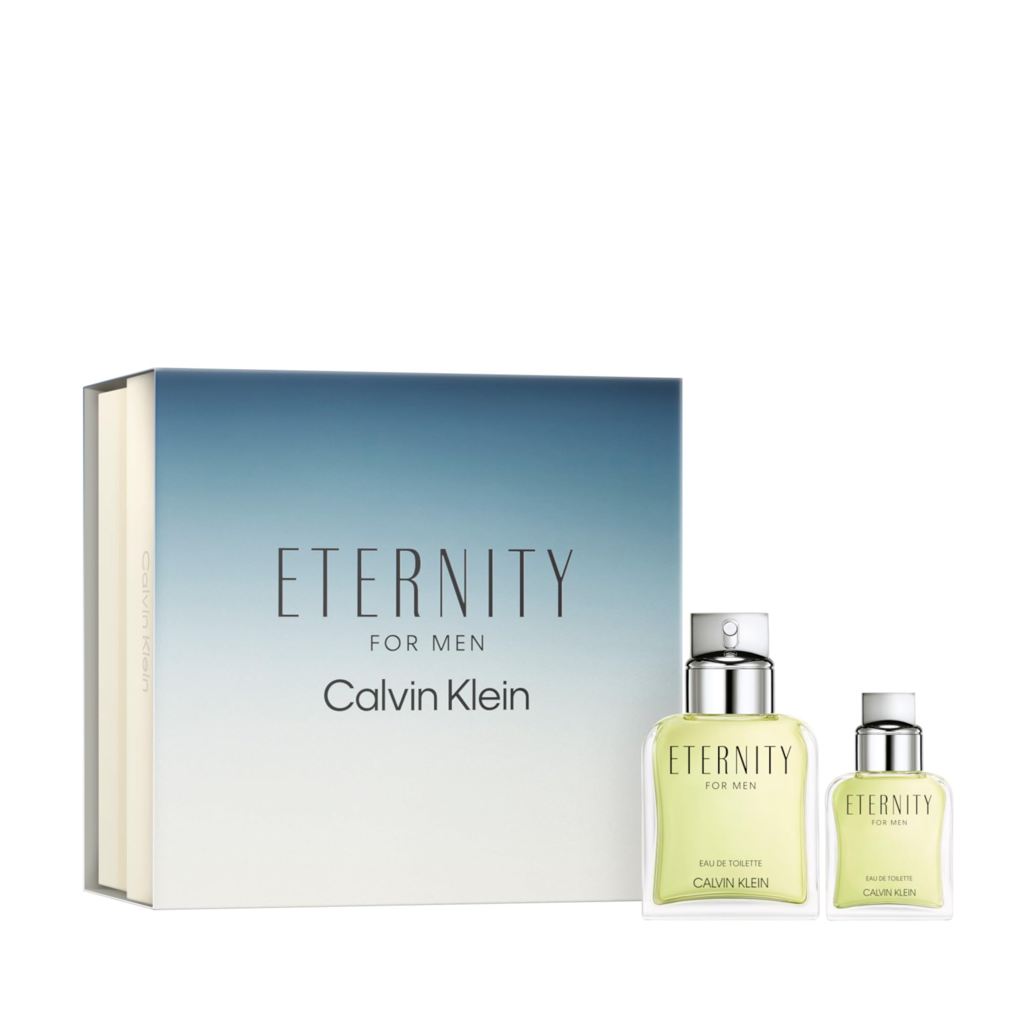 Eau De Toilette Perfume Calvin Klein Eternity Para Hombre, Set De 2 Piezas - Venta Internacional.