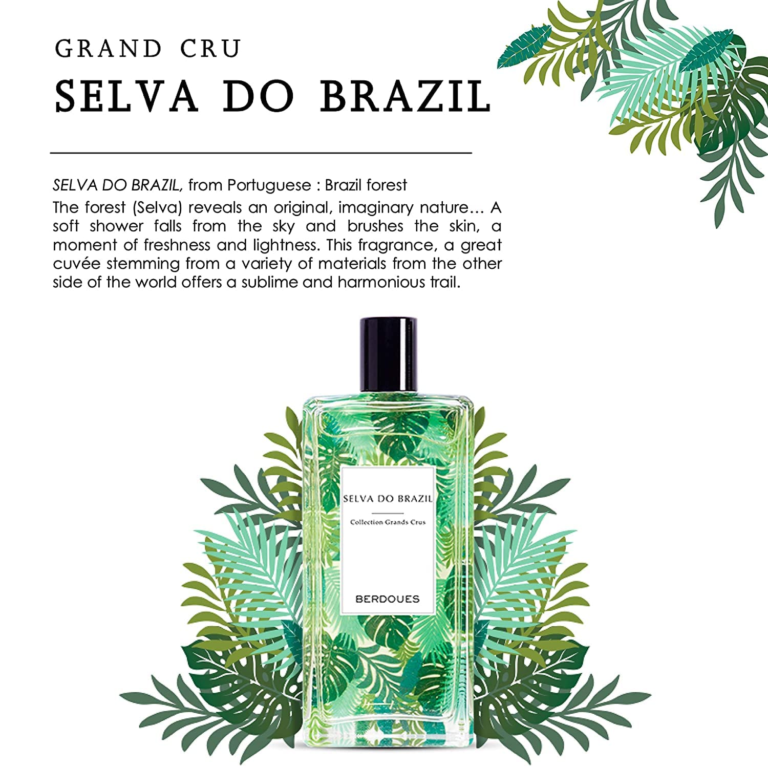 Foto 4 | Perfume Berdoues Selva Do Brasil Eau De Parfum, 100 Ml, Para Mujer Y Hombre - Venta Internacional.