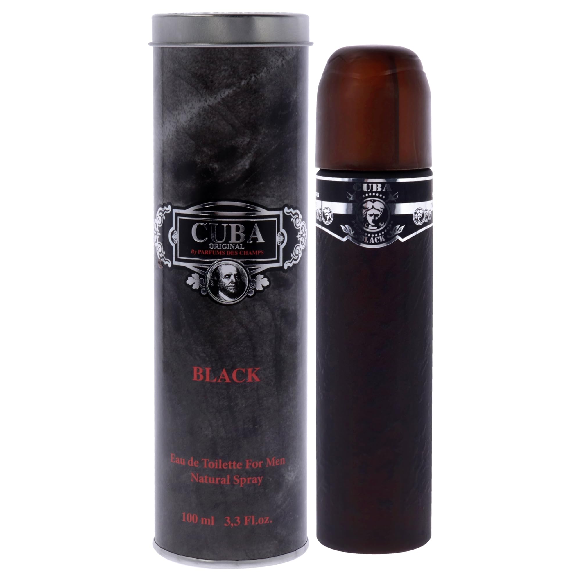Perfume Cuba Black de Cuba para Hombre Edt 100 Ml - Venta Internacional