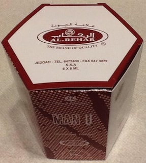 Foto 1 | Aceite De Perfume Al-rehab Man U 6 Ml (0.2 Oz) Para Hombres - Venta Internacional.