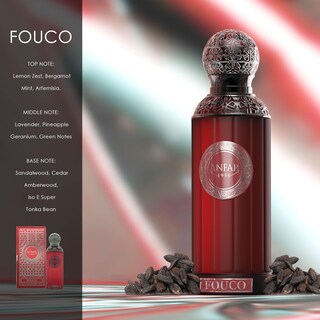 Foto 3 | Perfume Anfar Fouco Para Hombre Extrait De Parfum En Aerosol, 100 Ml - Venta Internacional.