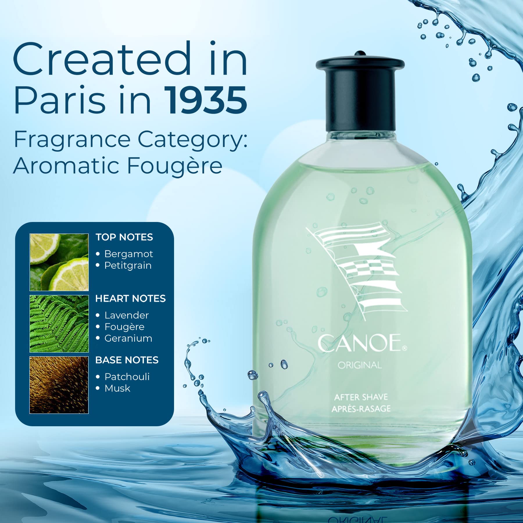 Foto 7 pulgar | Loción Para Después Del Afeitado Splash Canoe Para Hombre De Dana, 120 Ml - Venta Internacional.