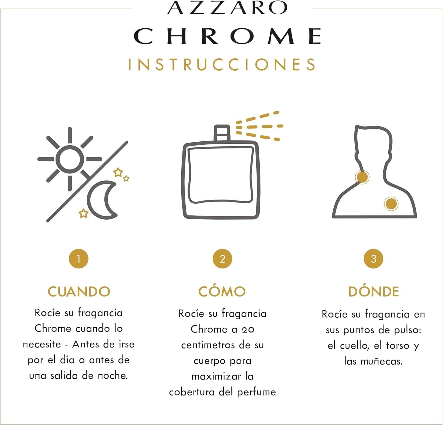 Foto 4 pulgar | Perfume Azzaro Chrome Aqua Eau De Toilette 100 Ml Para Hombre - Venta Internacional.