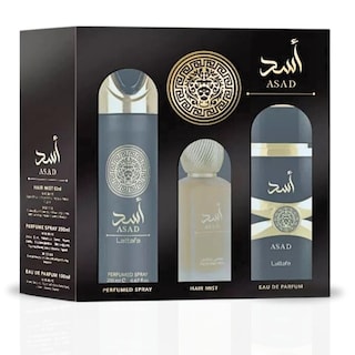 Foto 2 | Set de Perfume Lattafa Asad 3 Piezas para Hombre-Venta Internacional