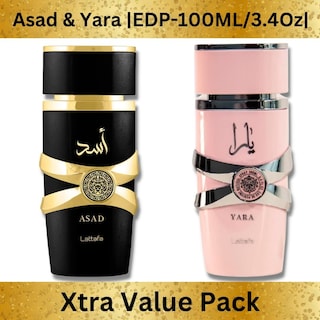 Foto 6 | Set De Regalo De Perfume Lattaffa Asad & Lattaffa Yara Eau De Parfum - Venta Internacional.