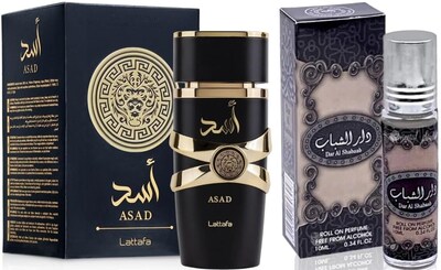 Foto 1 | Set De Perfume Asad Eau De Parfum 100 Ml Más Aceite Dar Al Shabaab 10 Ml - Venta Internacional.