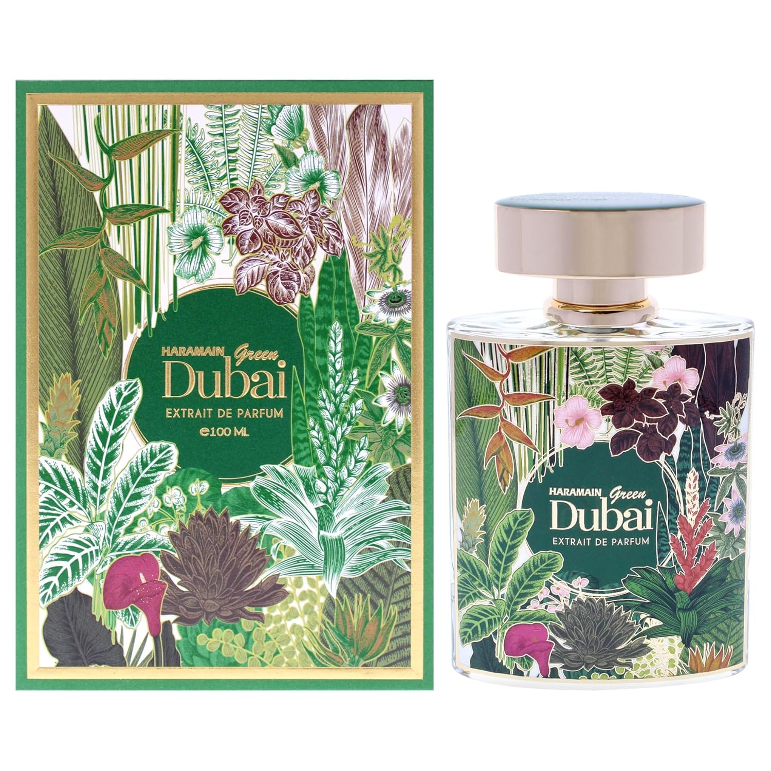 Foto 6 pulgar | Perfume Al Haramain Green Dubai, Aerosol Edp Unisex De 100 Ml - Venta Internacional.