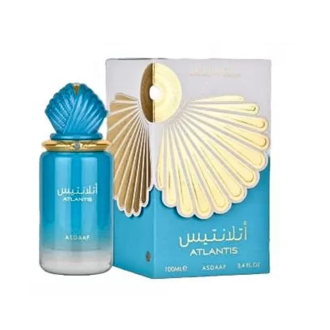 Asdaaf Atlantis Blue By Lattafa For Men - 3.4 Oz Edp Spray - Venta Internacional.