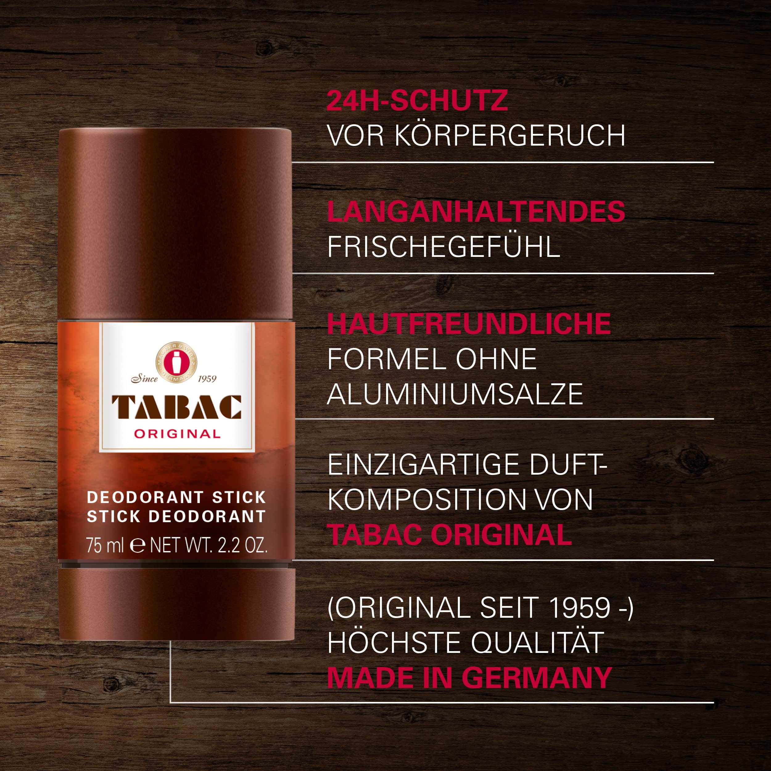 Foto 3 pulgar | Desodorante En Barra Tabac Original Para Hombre 65 Ml - Venta Internacional.