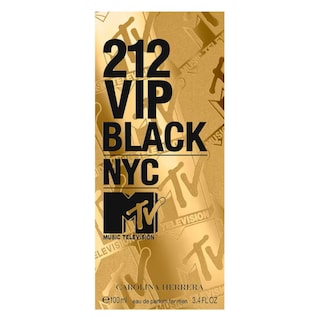 Foto 2 | 212 Vip Black Nyc Mtv Carolina Herrera Eau De Parfum For Men 100 Ml