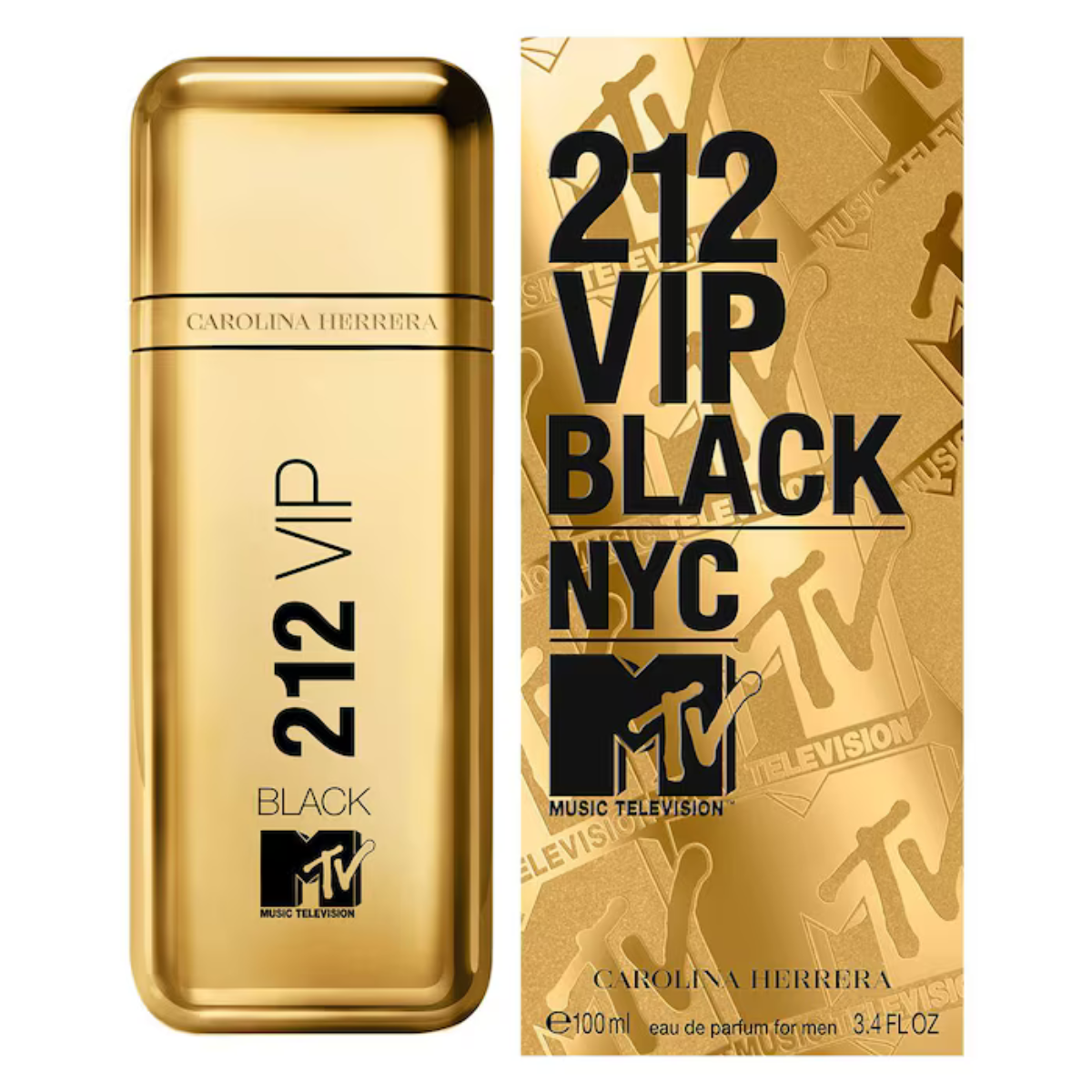 Foto 3 | 212 Vip Black Nyc Mtv Carolina Herrera Eau De Parfum For Men 100 Ml