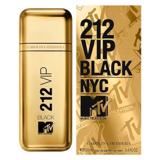 Foto 3 | 212 Vip Black Nyc Mtv Carolina Herrera Eau De Parfum For Men 100 Ml