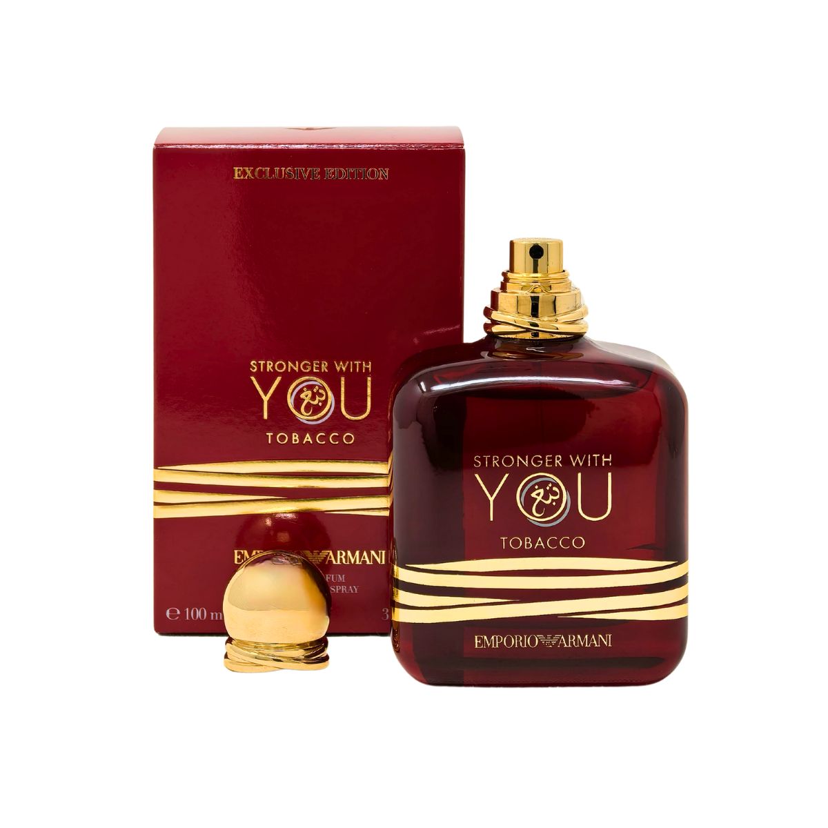 Foto 2 pulgar | G. Armani Stronger With You Tobacco Eau De Parfum 100 Ml Para Hombre