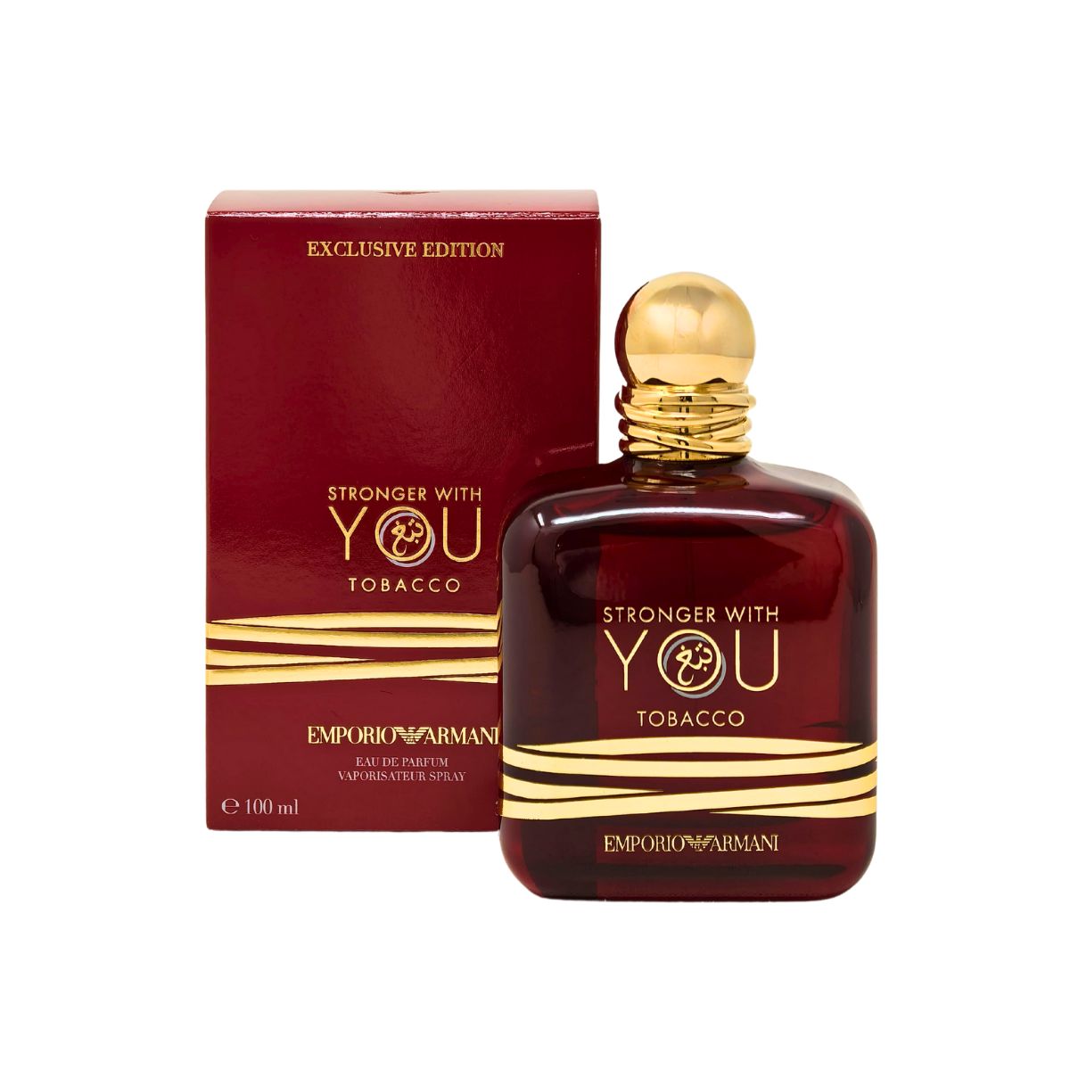 Foto 3 pulgar | G. Armani Stronger With You Tobacco Eau De Parfum 100 Ml Para Hombre