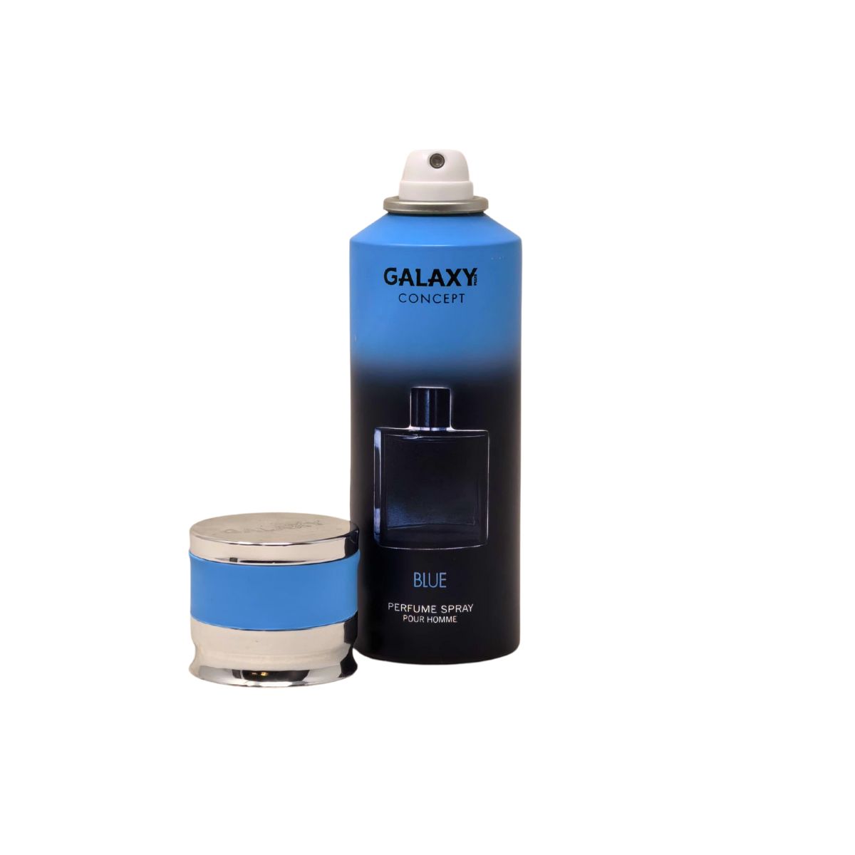 Perfume Body Spray Galaxy Concept Blue 200 Ml Para Hombre