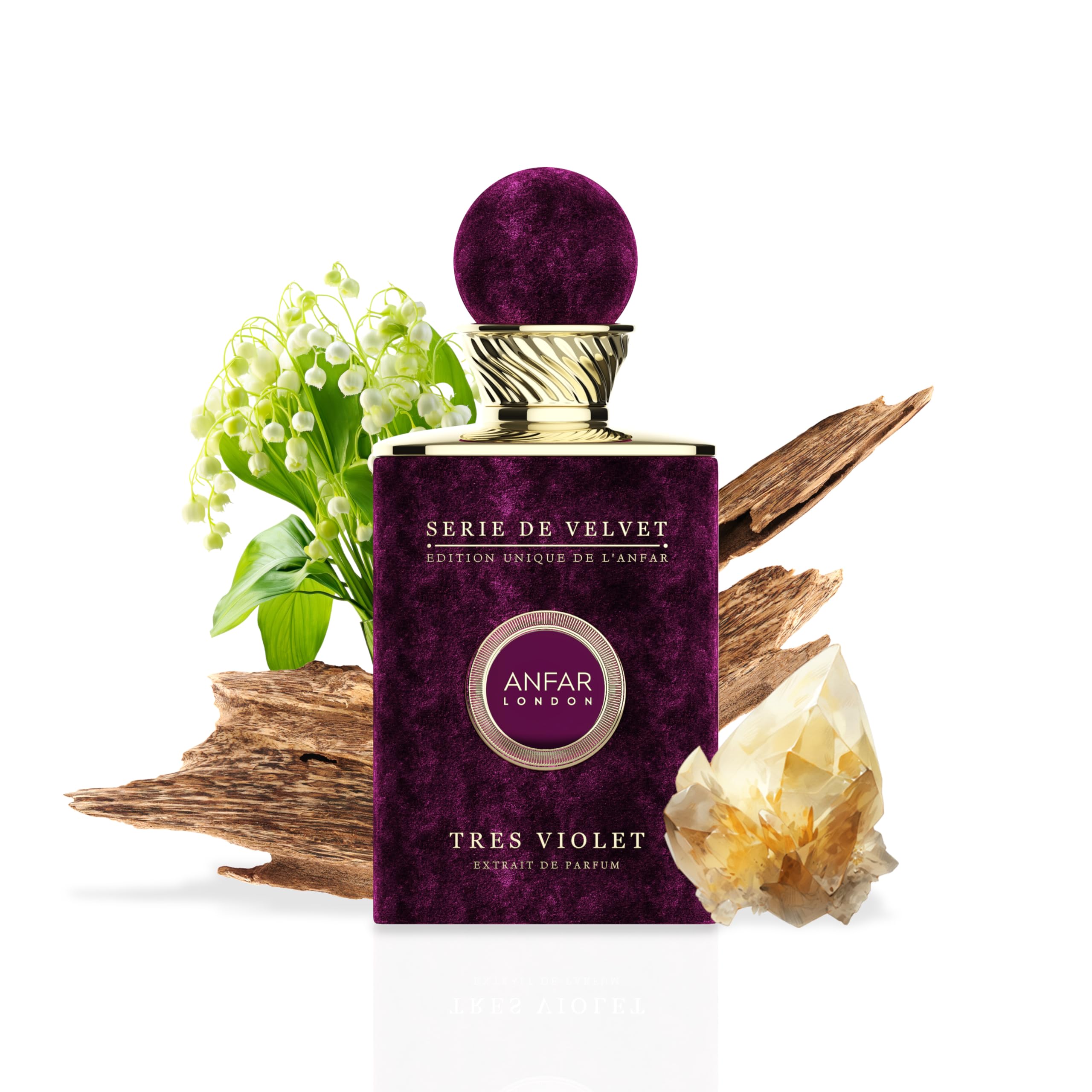 Perfume Anfar London Tres Violet Pour Femme 100 Ml Para Mujer - Venta Internacional.