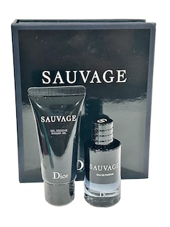 Foto 2 | Set De Perfume Y Gel De Ducha Dior Sauvage Para Hombre, Talla De Viaje - Venta Internacional.