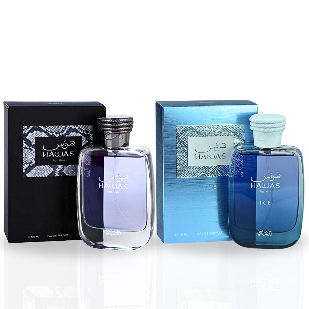 Foto 3 pulgar | Perfume Rasasi Hawas & Hawas Ice Eau De Parfum Para Hombre, 100 Ml - Venta Internacional.