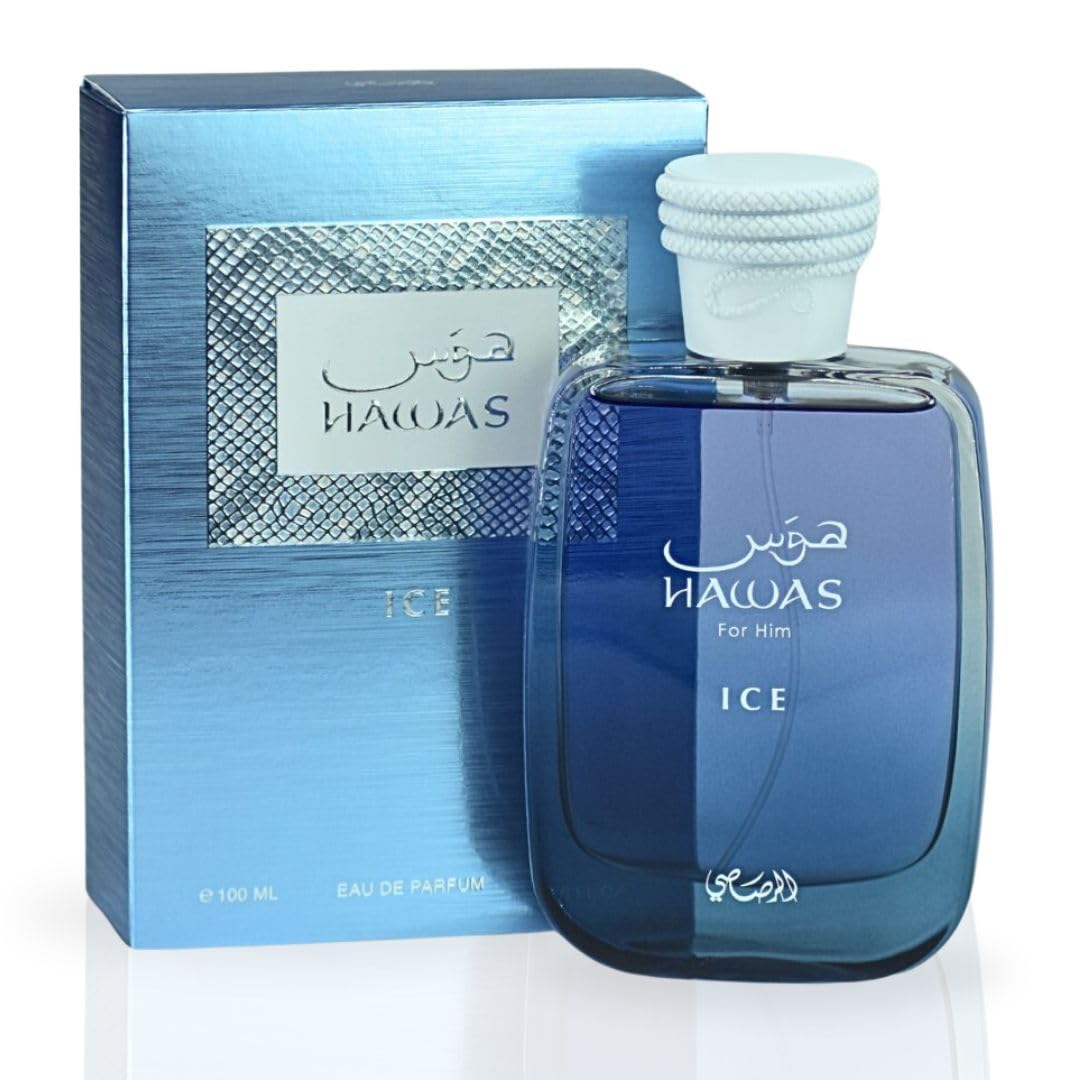 Foto 3 pulgar | Perfume Rasasi Hawas Ice Edp, 100 Ml, Para Hombre, Paquete De 3 - Venta Internacional.