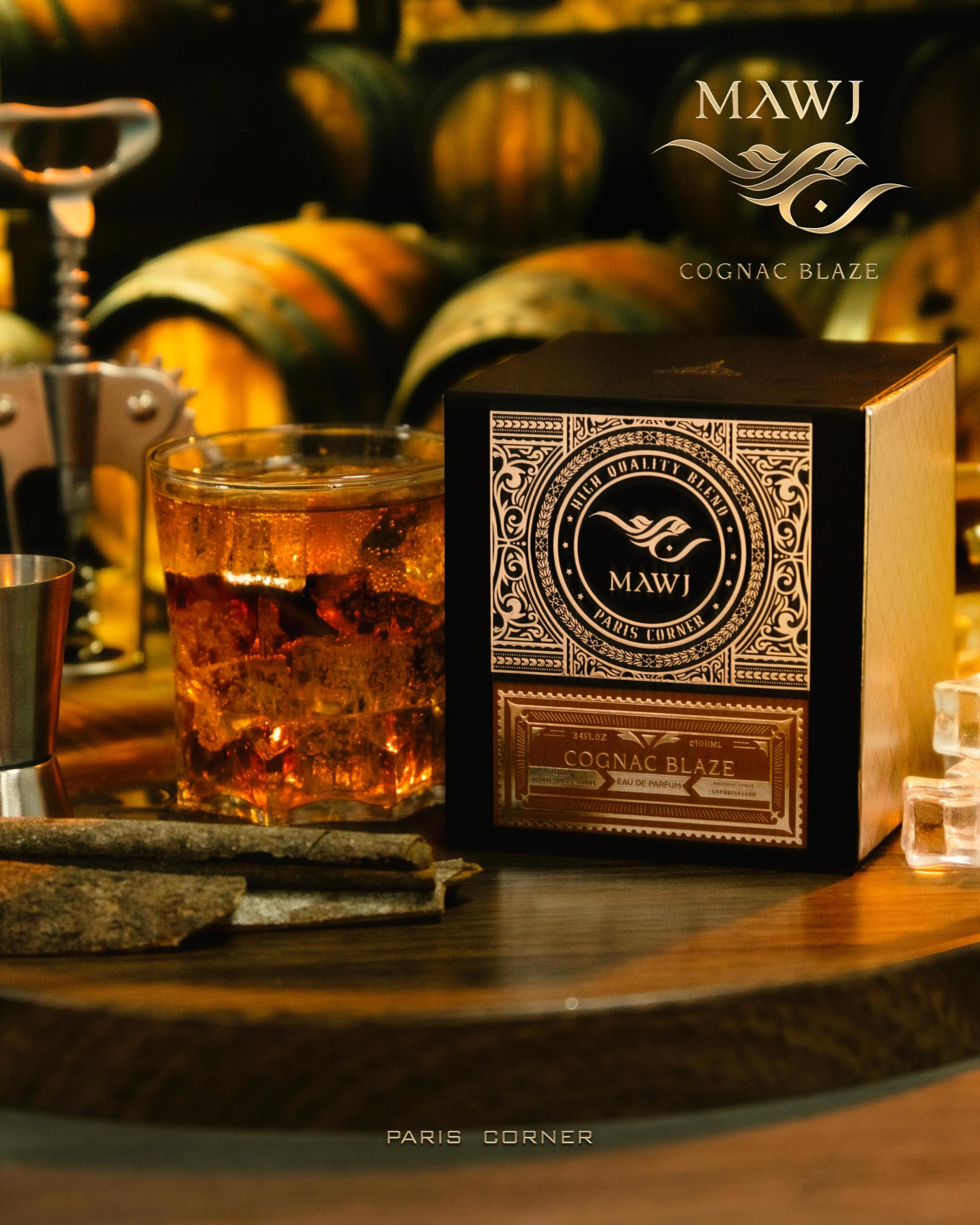 Foto 6 pulgar | Perfume Paris Corner Mawj Cognac Blaze, 100 Ml - Venta Internacional.