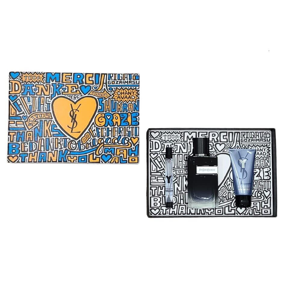 Set De Regalo Perfume Yves Saint Laurent Y Eau De Parfum Para Hombre - Venta Internacional.