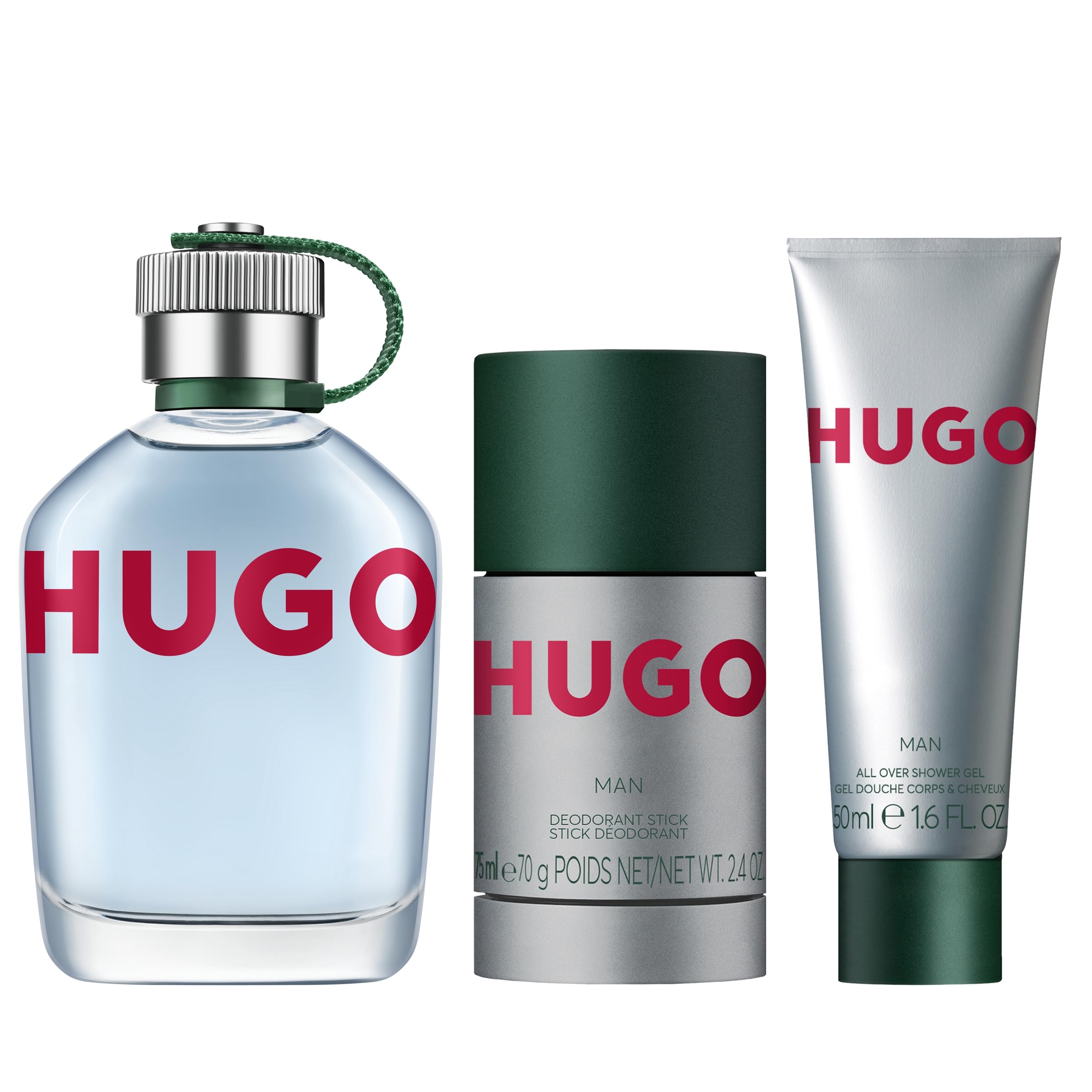Foto 3 pulgar | Set De Regalo Perfume Hugo Boss Hugo Man Eau De Toilette De 3 Piezas - Venta Internacional.