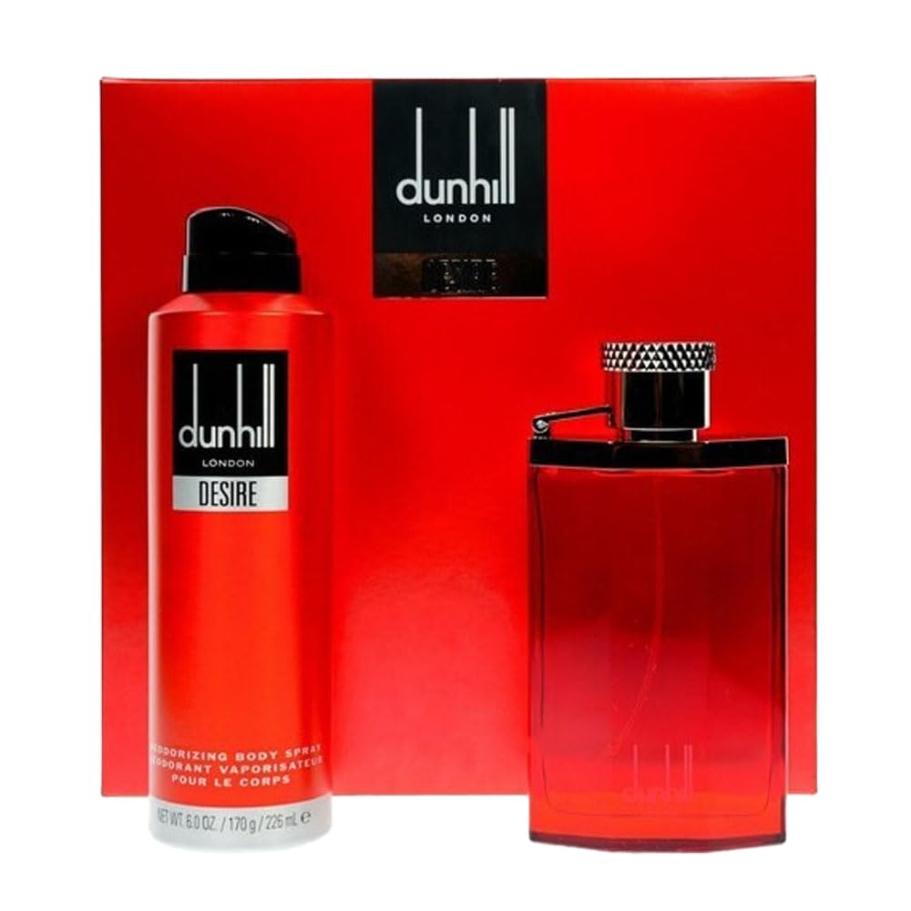 Set De Regalo De Perfume Alfred Dunhill Desire Red Para Hombre, 100 Ml - Venta Internacional.