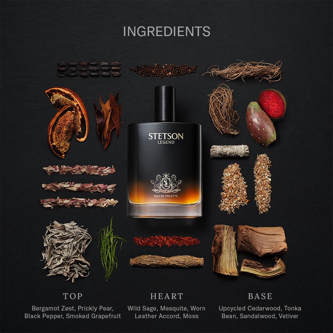 Foto 7 pulgar | Perfume Stetson Legend Scent Beauty Para Hombre 100ml - Venta Internacional.