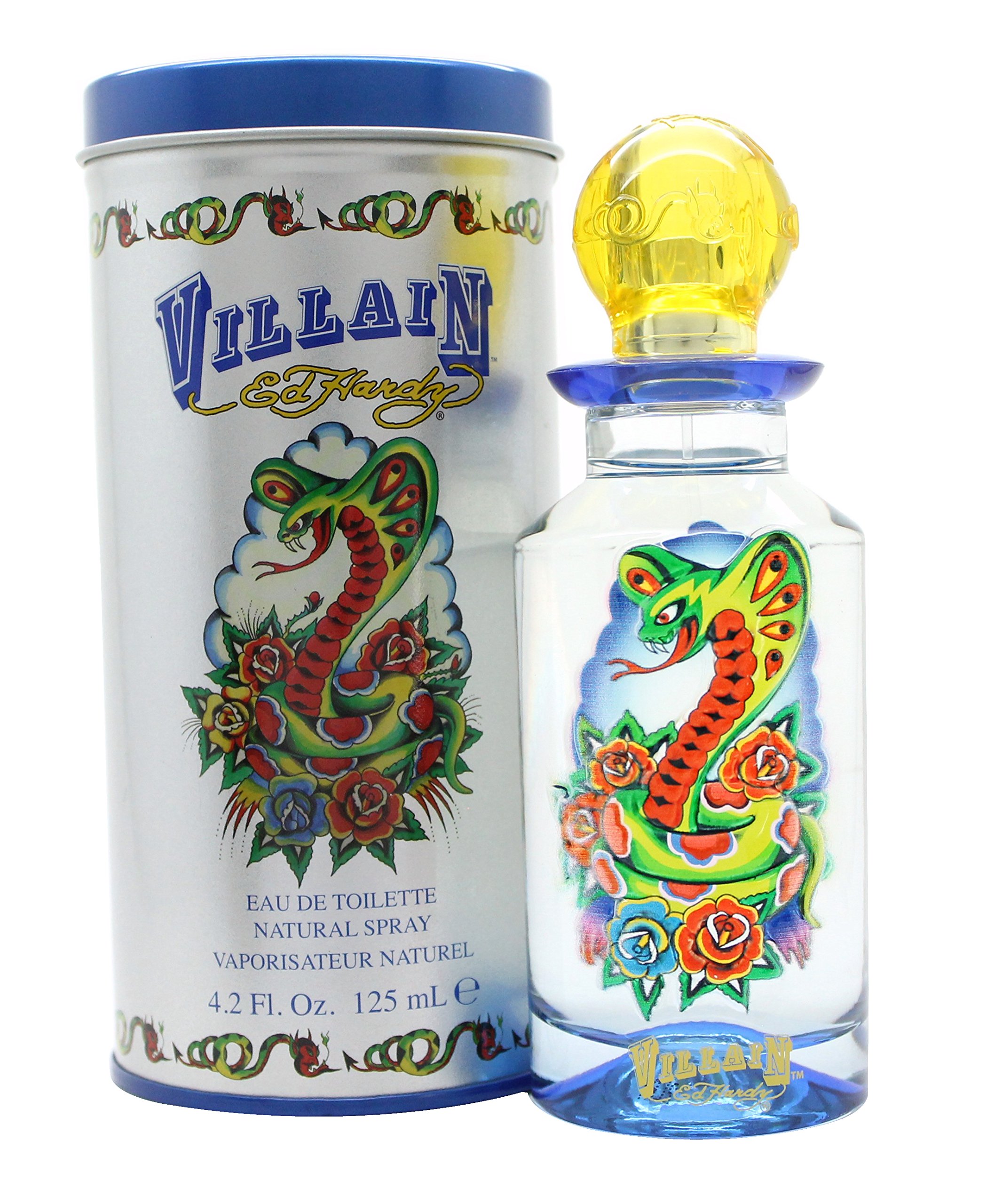 Perfume Ed Hardy Villain Eau De Toilette 75 Ml Para Hombre - Venta Internacional.