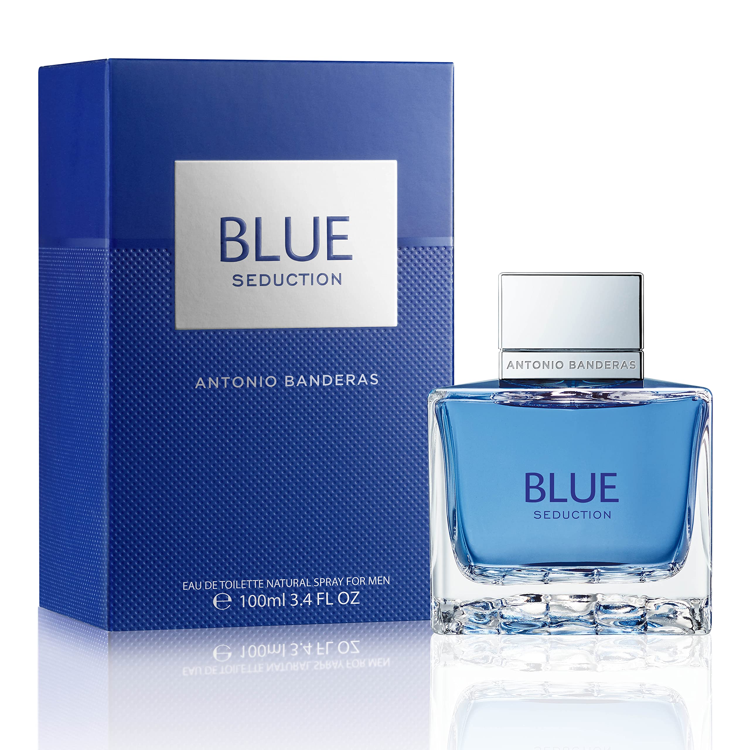 Perfume Antonio Banderas Blue Seduction Eau De Toilette 100 Ml - Venta Internacional.