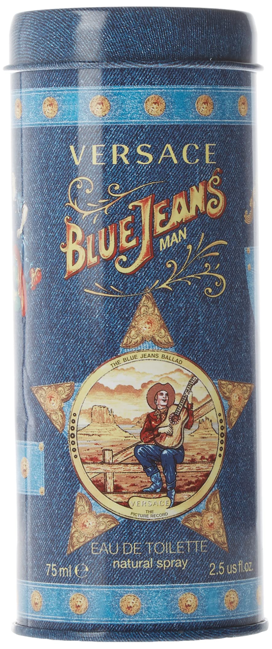 Foto 5 pulgar | Perfume Versace Blue Jeans Eau De Toilette 75 Ml Para Hombre - Venta Internacional.