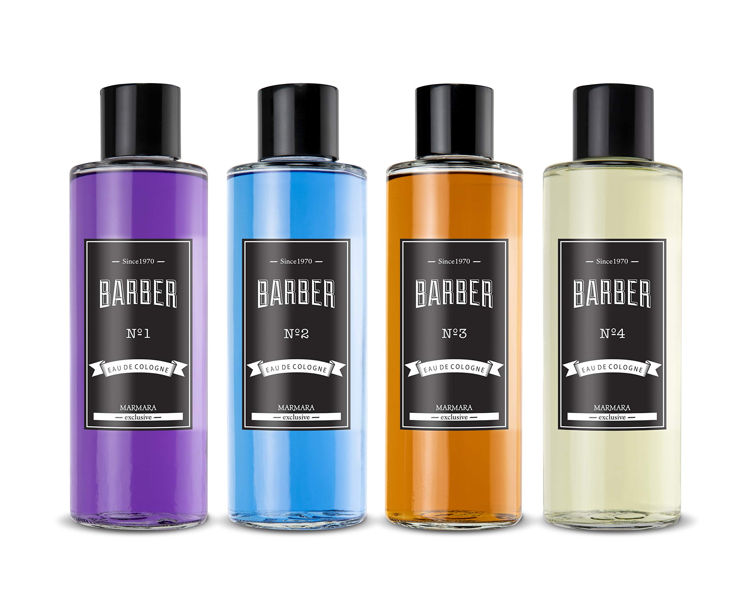 Foto 3 pulgar | Botella De Vidrio Cologne Barber Marmara No4 De 500 Ml Para Hombre - Venta Internacional.